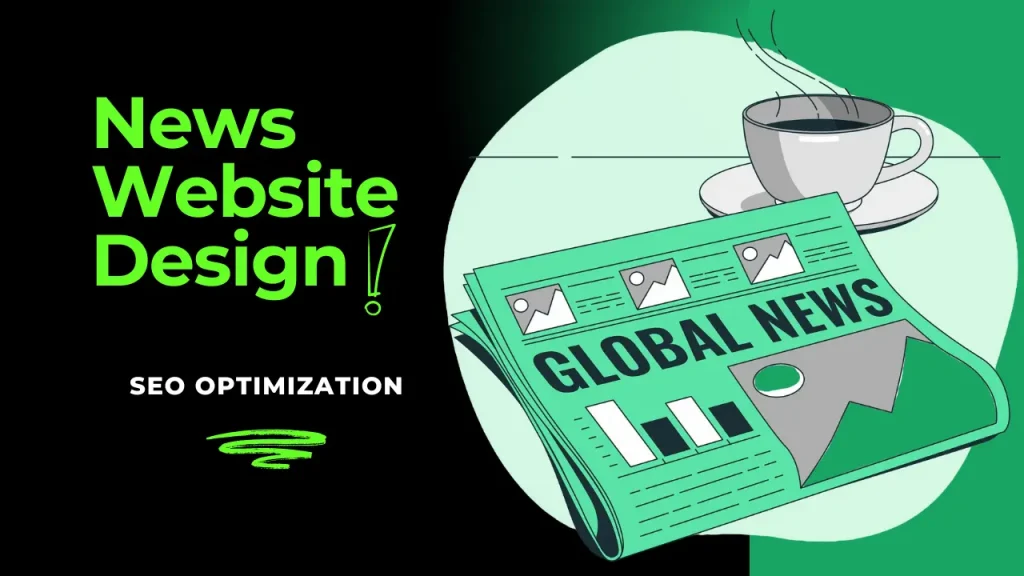 Responsive News Website Design and Development with SEO Optimization